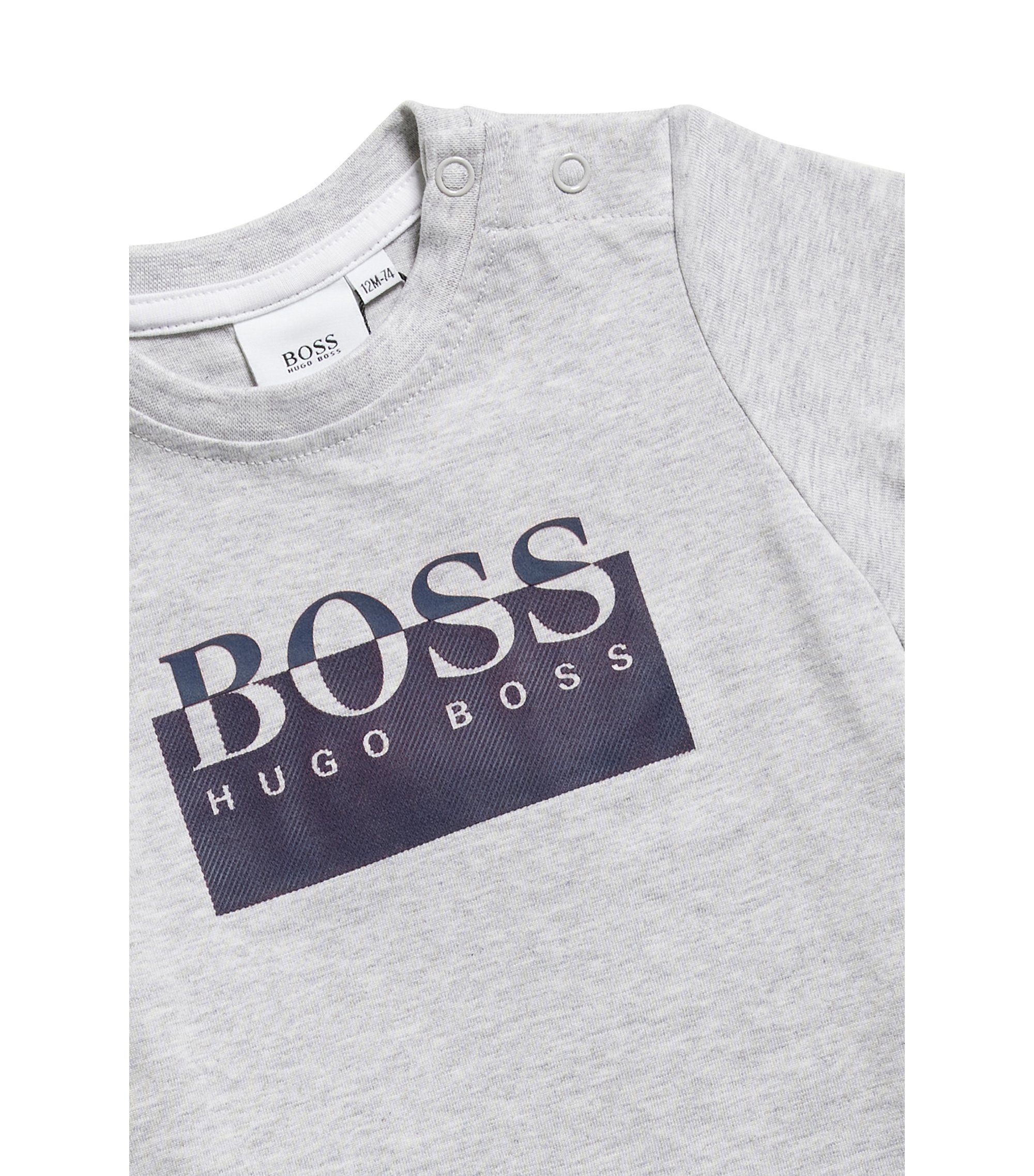 Hugo Boss Kids Retro Runner Grey